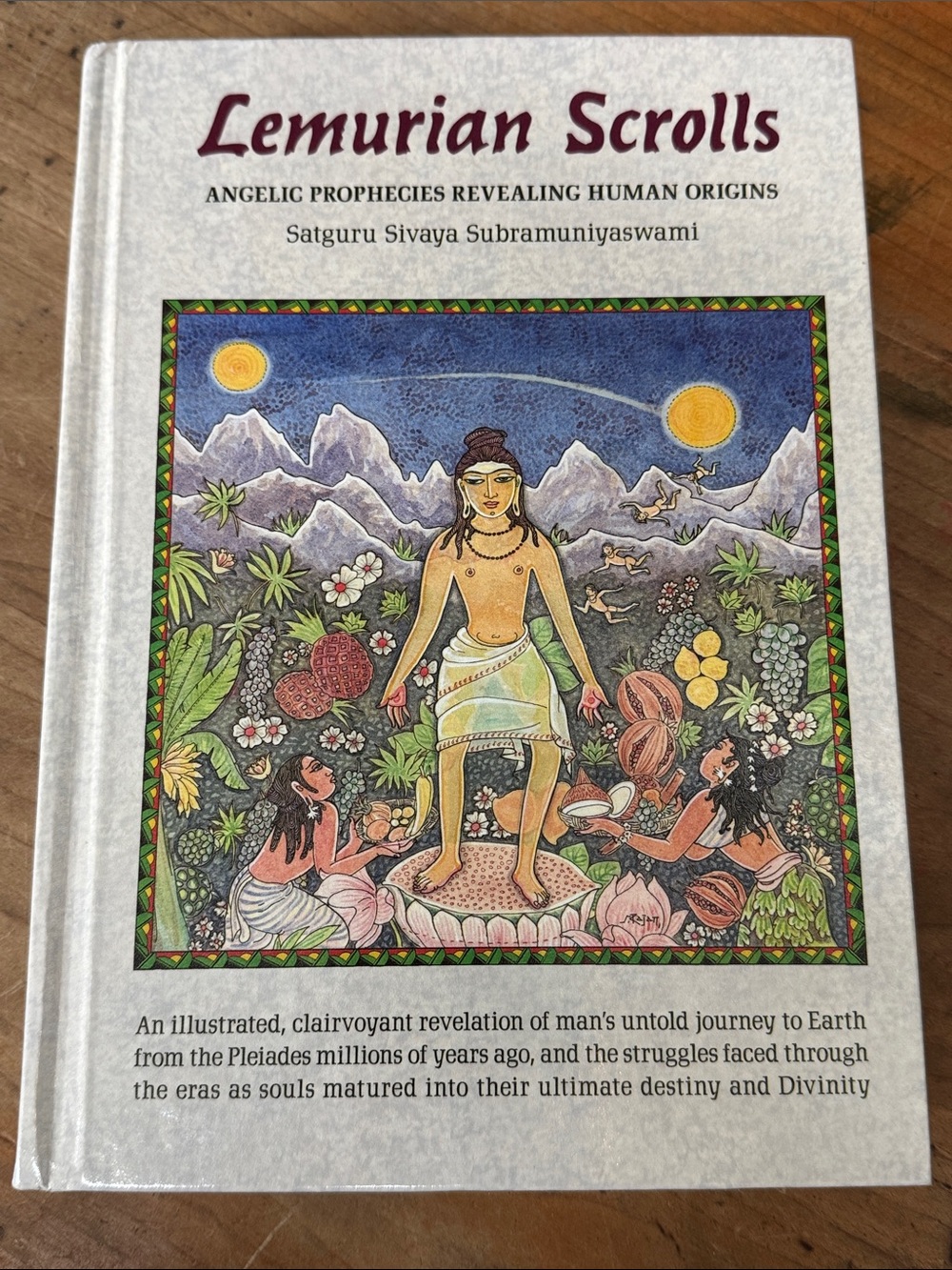 Lemurian Scrolls - Angelic prophecies revealing human origins- Hardcover Book